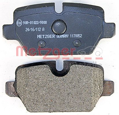 METZGER 1170052 Bremsbelagsatz, Scheibenbremse